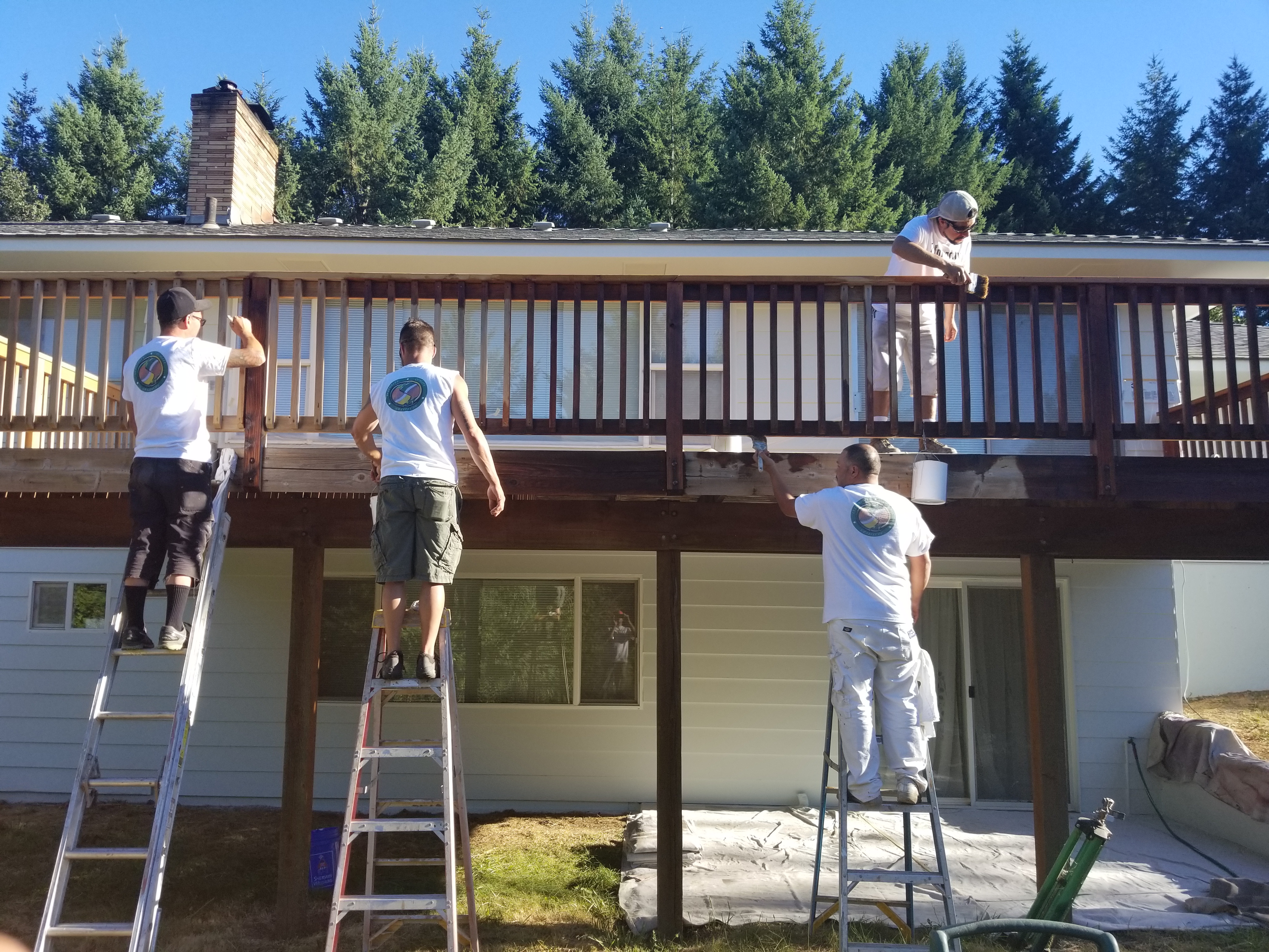 Forest Grove Deck Staining